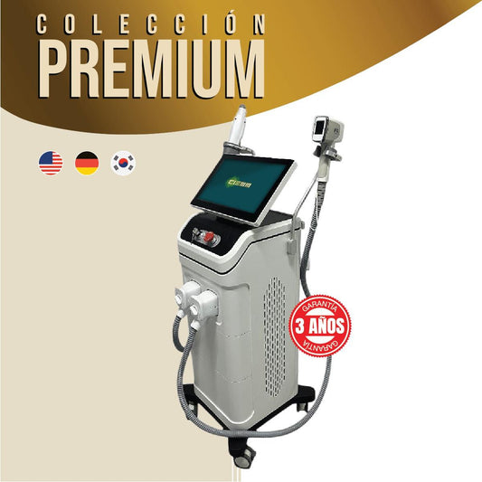 Depiladora 4ICE & ND YAG láser Q-Switched