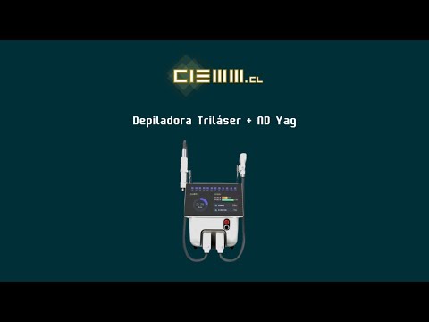 Depiladora Trilaser más PicoSegundo, incluye mesa Auxiliar