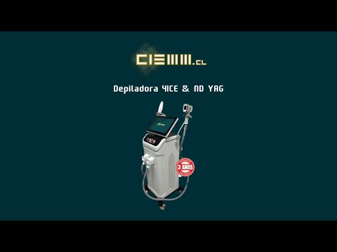 Depiladora 4ICE & ND YAG láser Q-Switched