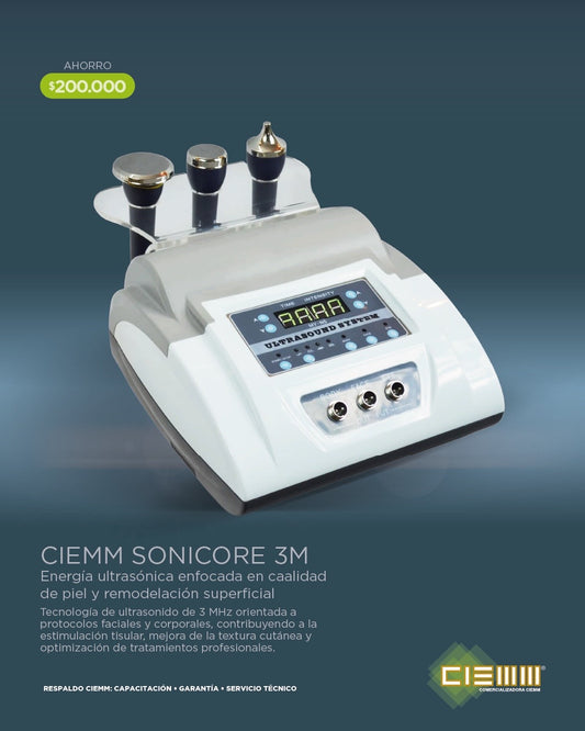 Ultrasonido Sonicore 3 MHz