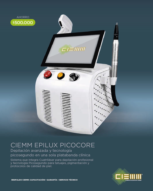 Depiladora Cuatrilaser EPILUX PICOCORE