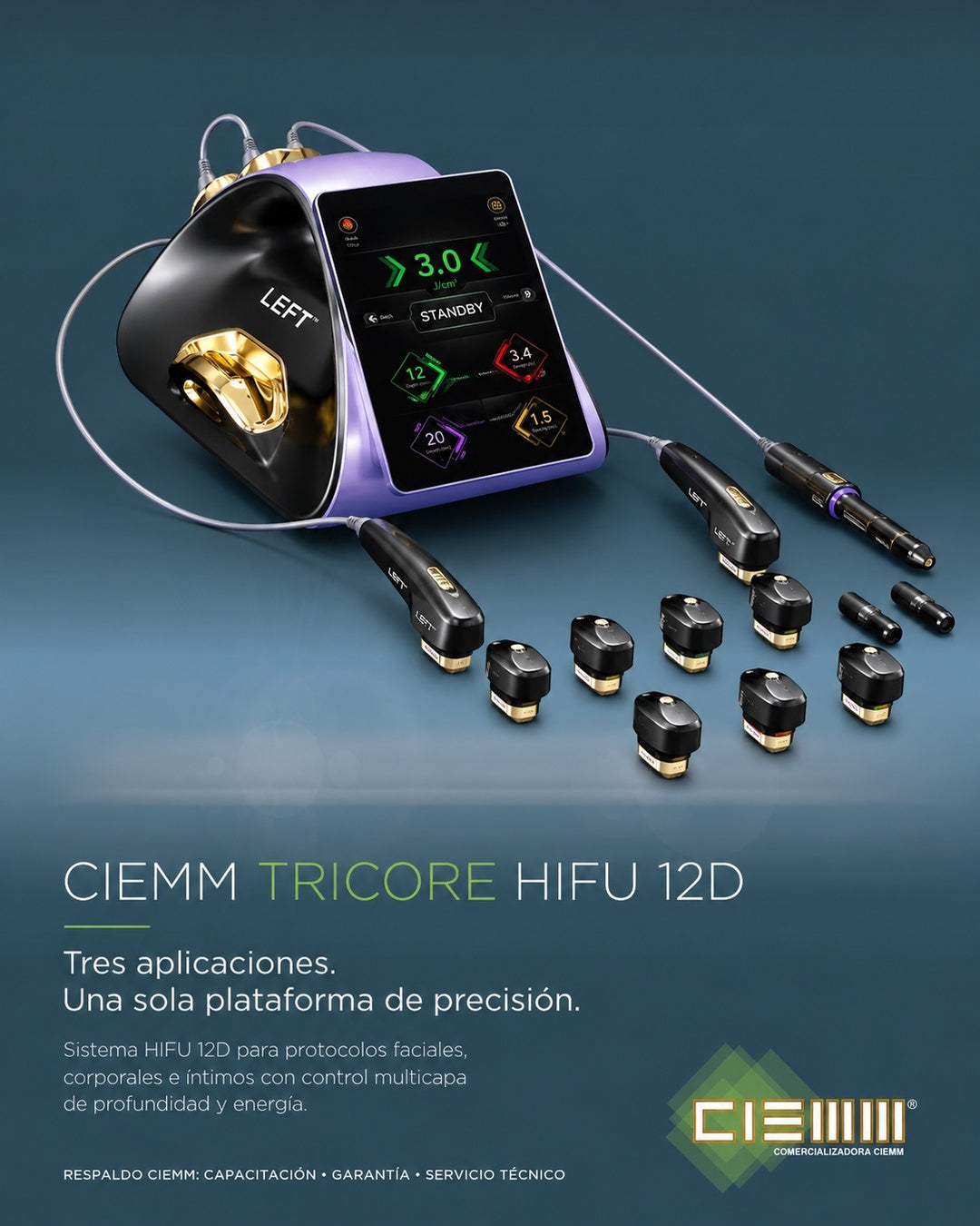 HIFU Tricore 12 D íntimo