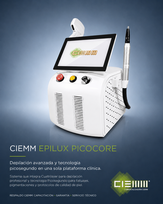 Depiladora Cuatrilaser EPILUX PICOCORE