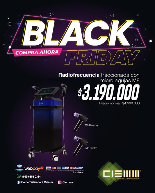 Radiofrecuencia M8 con Microagujas