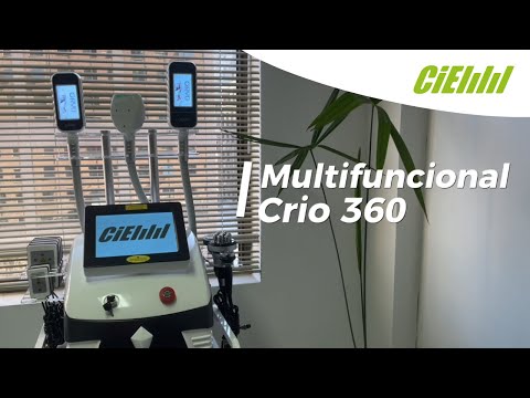 Criolipolisis Multifuncional 360, incluye Mesa Auxiliar.